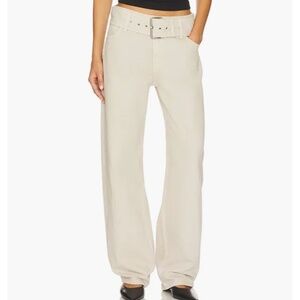 GRLFRND The COOLEST Eliza Belted Boyfriend Jeans Sz 27 NWT $325!!